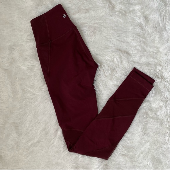 lululemon athletica Pants - Lululemon *Mesh Wunder Under HR 28”